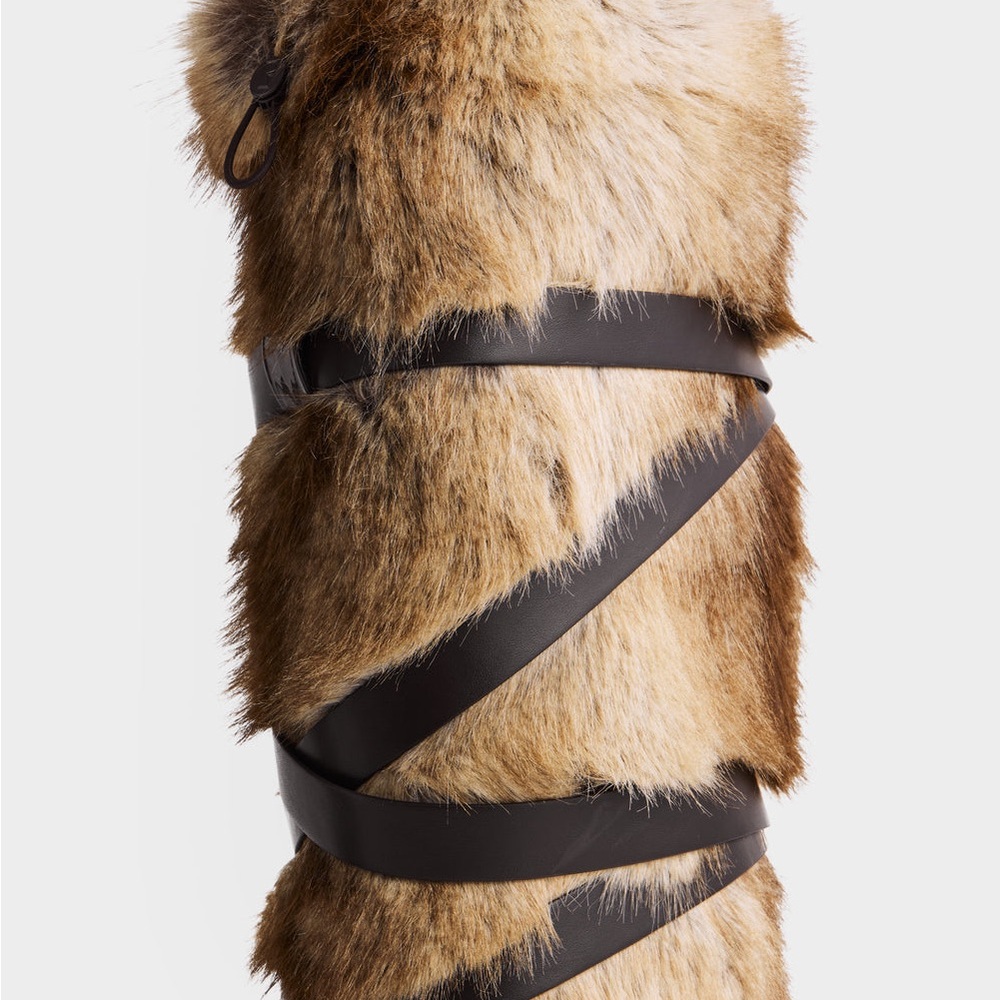 RUDSAK Women's Faux Fur Winter Boots - Brown - Picture 3 of 4